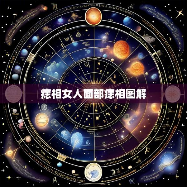 痣相女人面部痣相图解