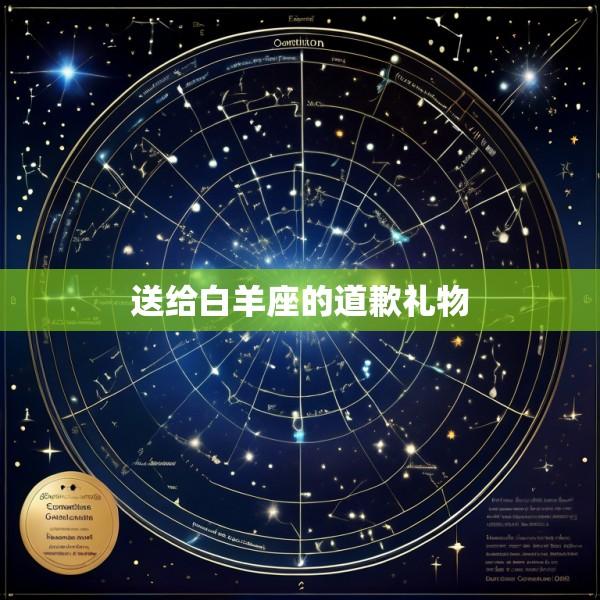 送给白羊座的道歉礼物