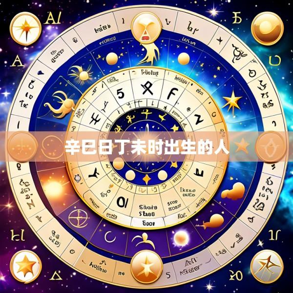 辛巳日丁未时出生的人