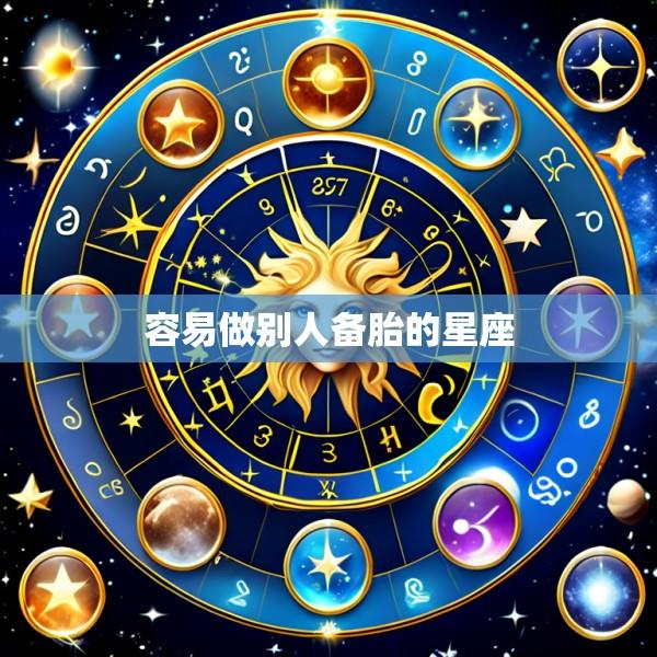 容易做别人备胎的星座