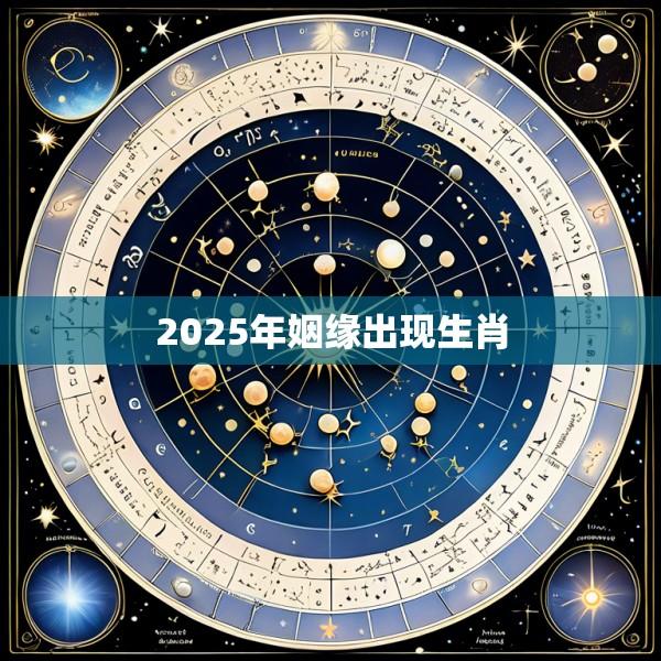 2025年姻缘出现生肖