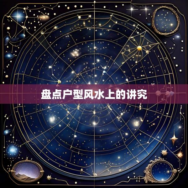 盘点户型风水上的讲究