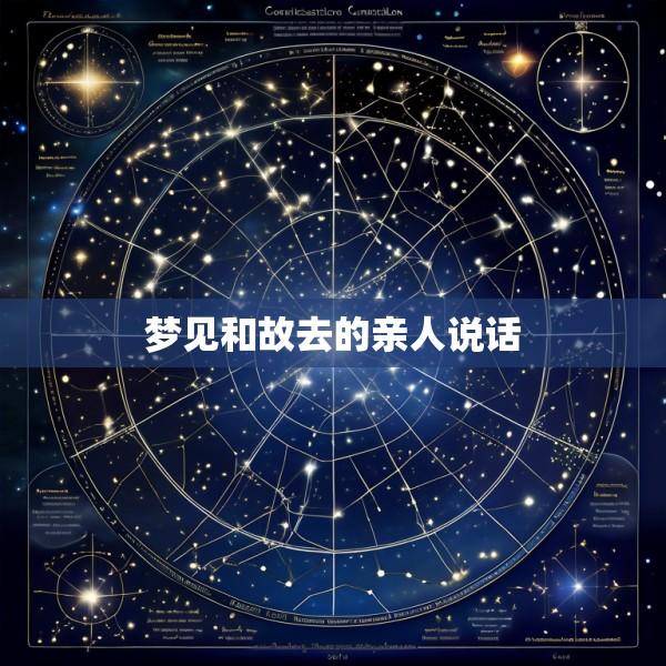 梦见和故去的亲人说话
