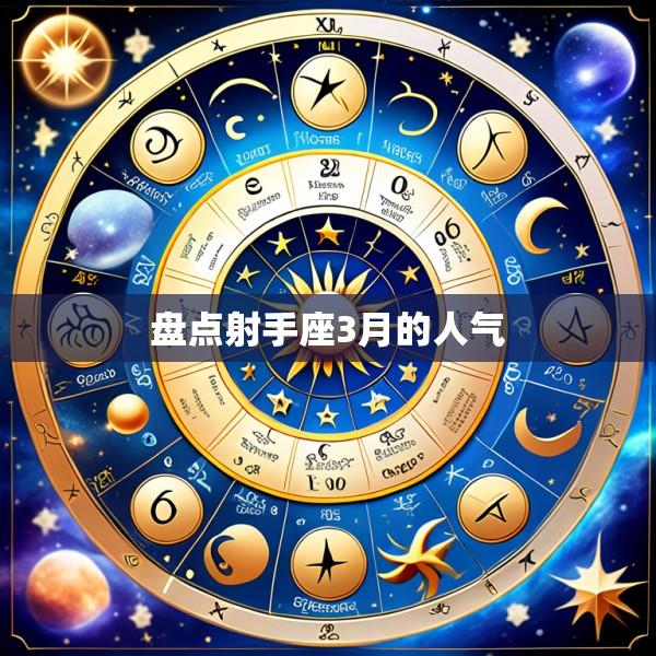 盘点射手座3月的人气