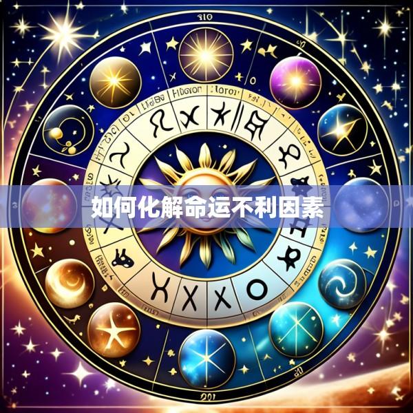 如何化解命运不利因素