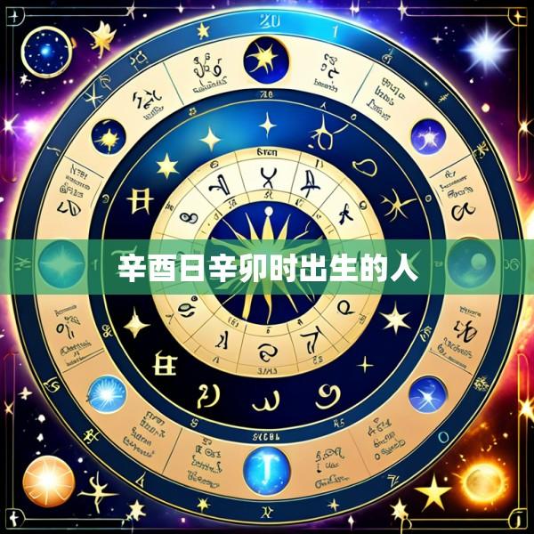 辛酉日辛卯时出生的人