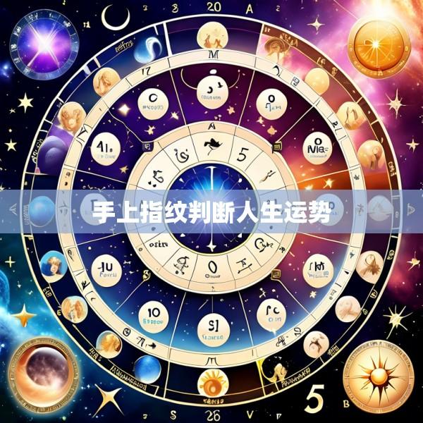 手上指纹判断人生运势