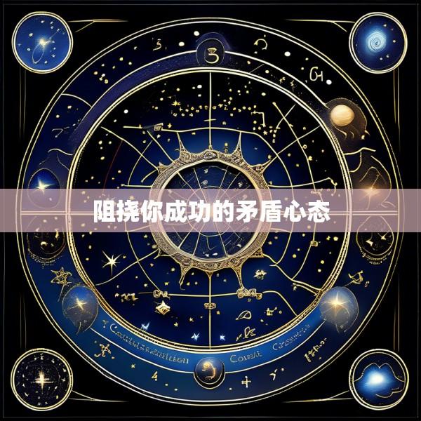 阻挠你成功的矛盾心态