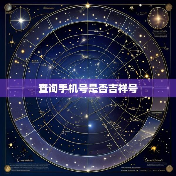 查询手机号是否吉祥号