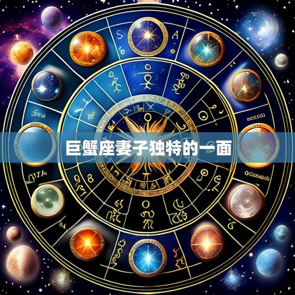 巨蟹座妻子独特的一面