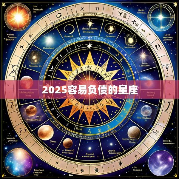 2025容易负债的星座