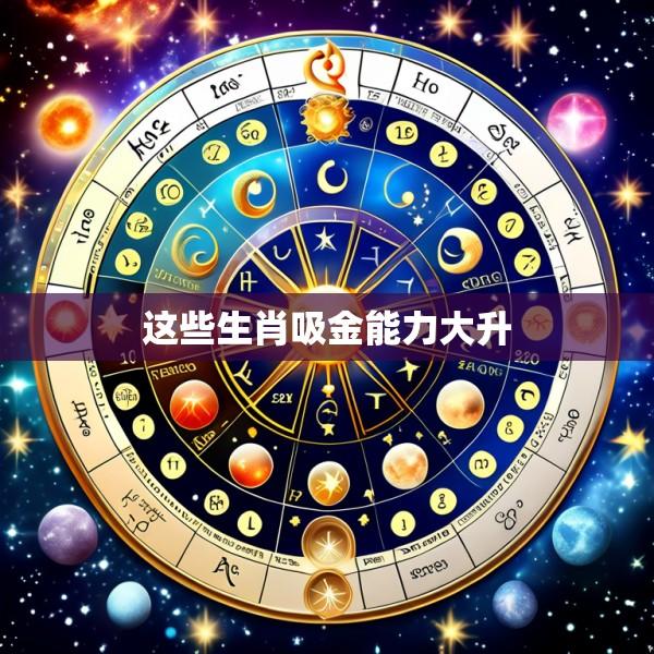 这些生肖吸金能力大升