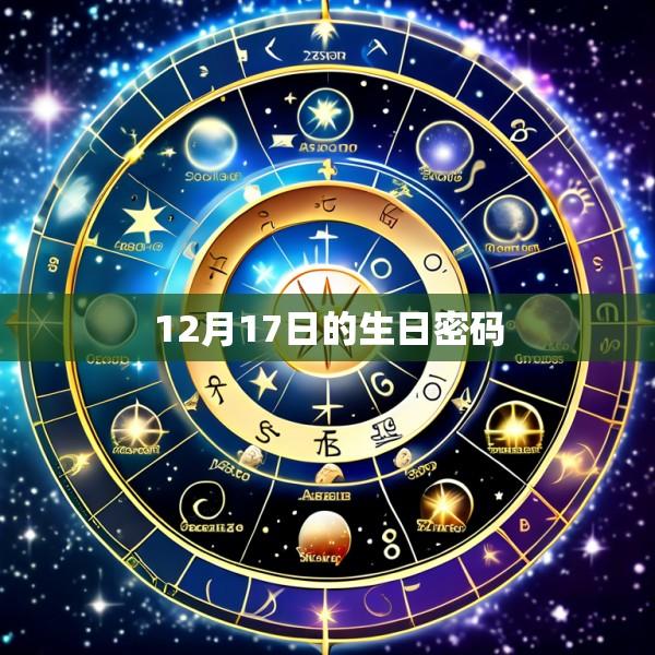 12月17日的生日密码