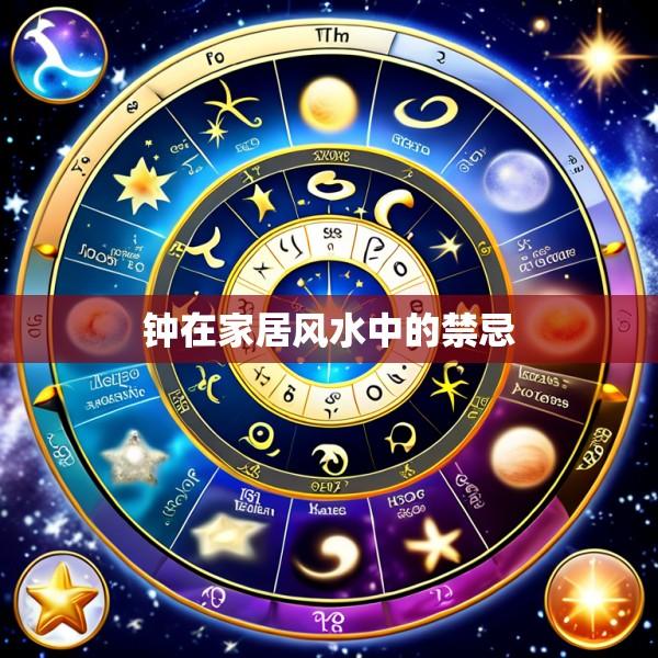 钟在家居风水中的禁忌