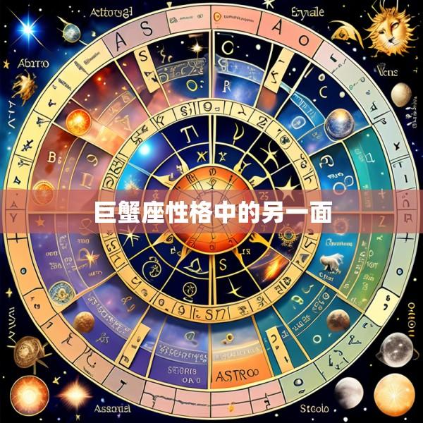 巨蟹座性格中的另一面