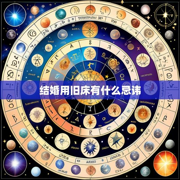 结婚用旧床有什么忌讳