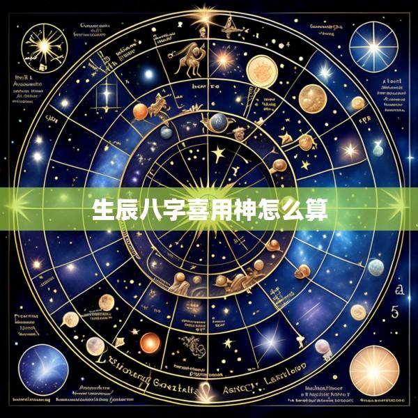 生辰八字喜用神怎么算
