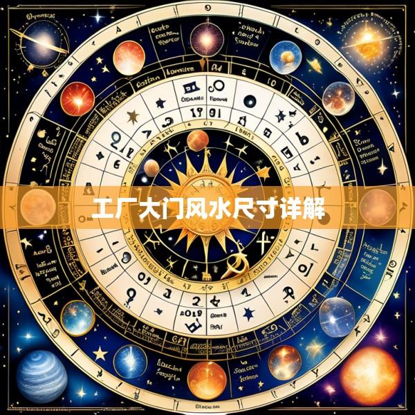 工厂大门风水尺寸详解