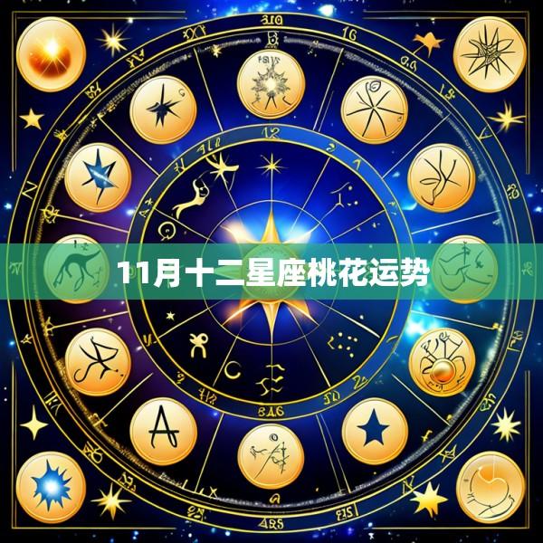 11月十二星座桃花运势