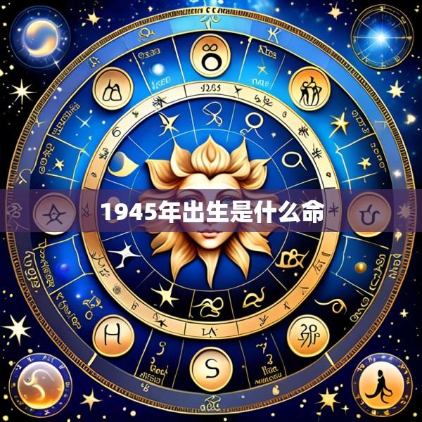 1945年出生是什么命