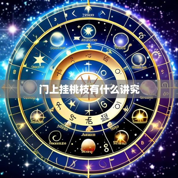 门上挂桃枝有什么讲究