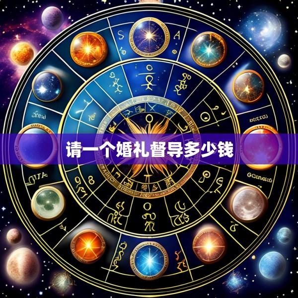 请一个婚礼督导多少钱