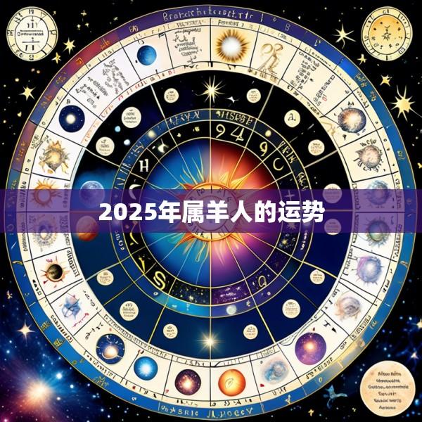 2025年属羊人的运势