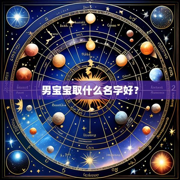 男宝宝取什么名字好？
