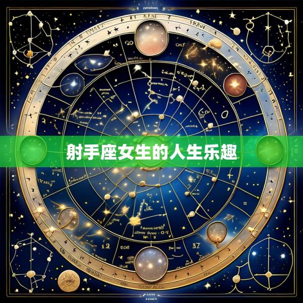 射手座女生的人生乐趣