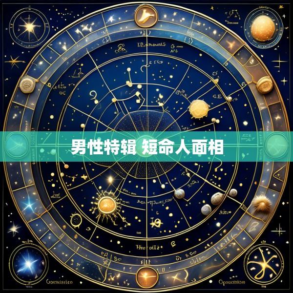 男性特辑 短命人面相