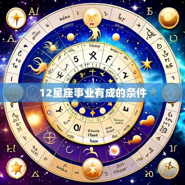 12星座事业有成的条件