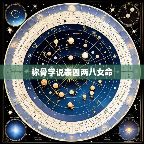 称骨学说表四两八女命
