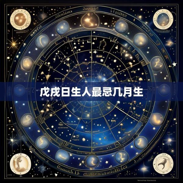 戊戌日生人最忌几月生