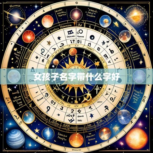 女孩子名字带什么字好