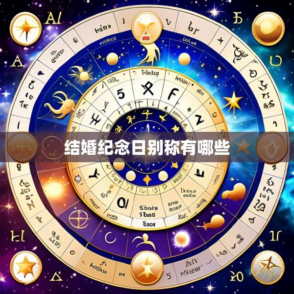结婚纪念日别称有哪些