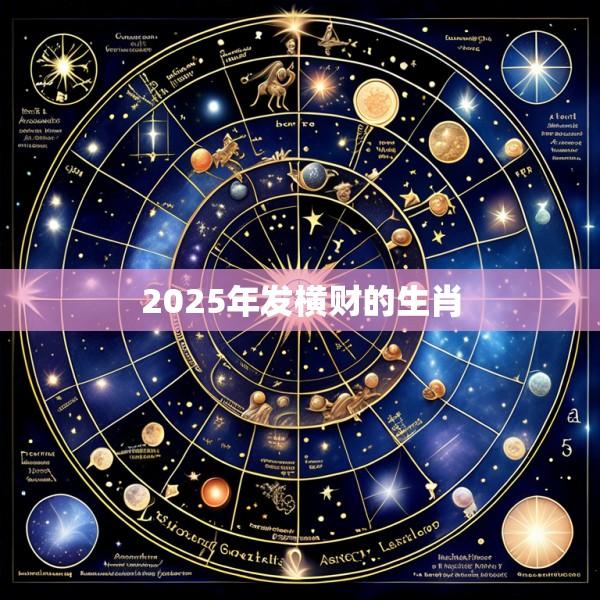 2025年发横财的生肖