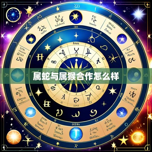 属蛇与属猴合作怎么样