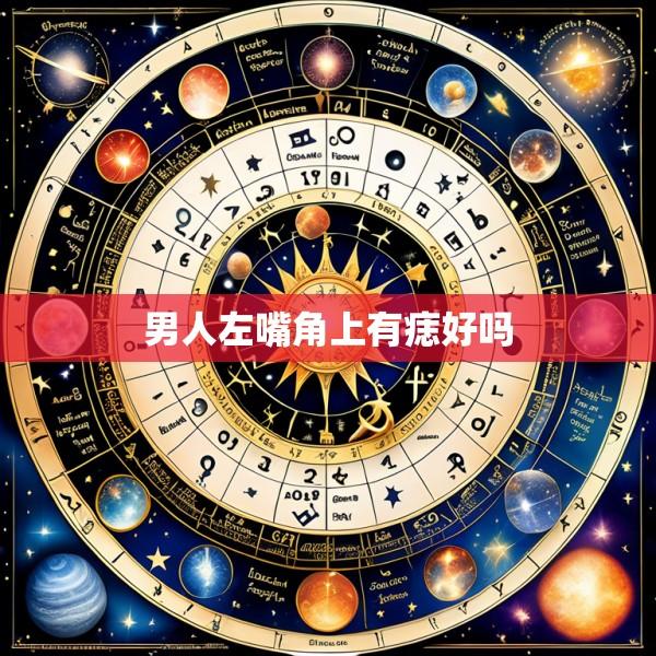 男人左嘴角上有痣好吗