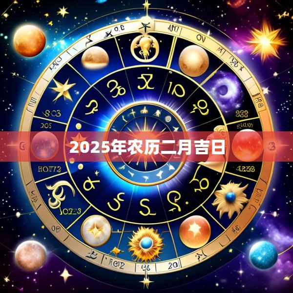 2025年农历二月吉日