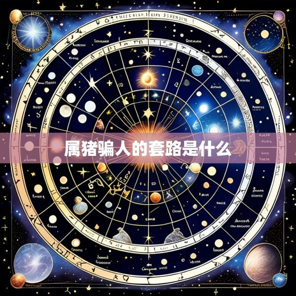 属猪骗人的套路是什么