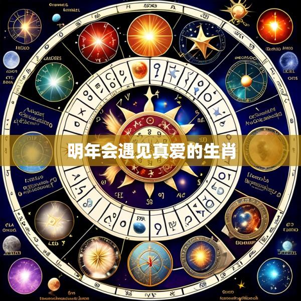 明年会遇见真爱的生肖