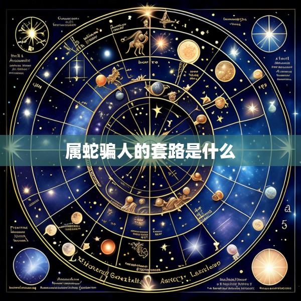 属蛇骗人的套路是什么