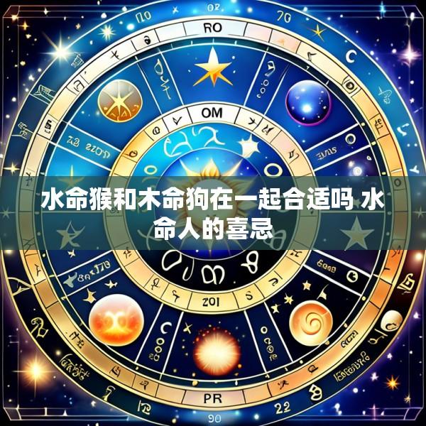 水命猴和木命狗在一起合适吗 水命人的喜忌