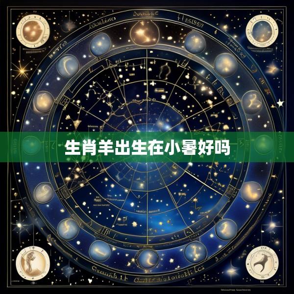 生肖羊出生在小暑好吗