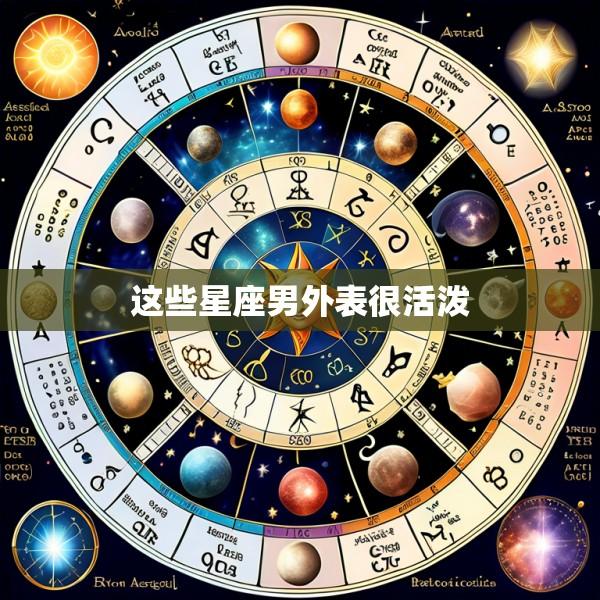 这些星座男外表很活泼