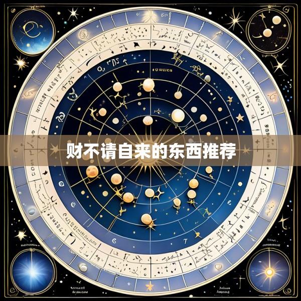 财不请自来的东西推荐