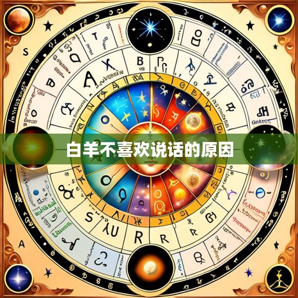 白羊不喜欢说话的原因