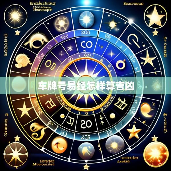 车牌号易经怎样算吉凶