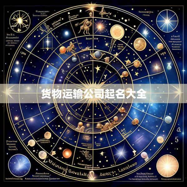 货物运输公司起名大全