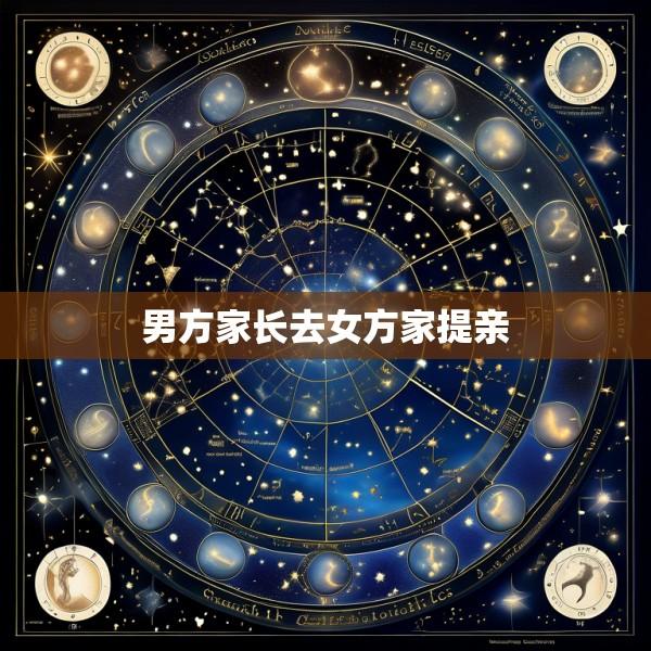 男方家长去女方家提亲